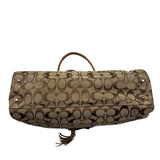 AS IS Vintage Coach Hampton Braided Carryall Bag