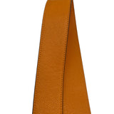 Coach Orange Pebbled Leather Jes Crossbody 20 Purse