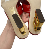 Dolce & Gabbana DG Patent Leather Mules Women's Size 36.5 = US 6.5