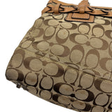 AS IS Vintage Coach Hampton Braided Carryall Bag