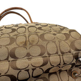 AS IS Vintage Coach Hampton Braided Carryall Bag