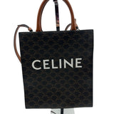 Celine Cabas in Triomphe Canvas Tote