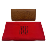 Carolina Herrera Leather Printed Continental Wallet