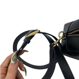 Coach Black Leather Borough Bowling Bag Purse