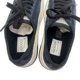 Gucci Tennis 1977 Denim Crystal Sneakers Women's Size 37.5 = US 7.5