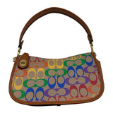 Coach Swinger Signature Canvas Shoulder Bag