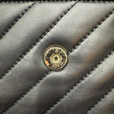 AS IS Off White Jackhammer Quilted Leather Shoulder Bag