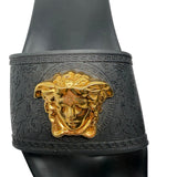 Versace Palazzo Rubber Pool Slides Womens Size 37= US 7
