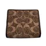 Coach Snap Wallet In Signature Chenille