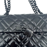 Kurt Geiger Black Patent Leather "The Brixton" Purse