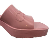 AS IS Gucci Rubber Sandals Women's Size 38 = US 8