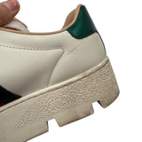AS IS Gucci Ace Embroidered Trainers Women's Size 36 = US 6