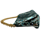 Tom Ford Sequin Leather Chain Handle Mini Bag