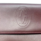 AS IS Cartier Leather Wristlet