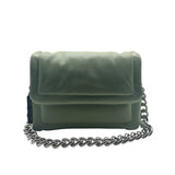 Marc Jacobs Green Pillow Leather Chain Purse