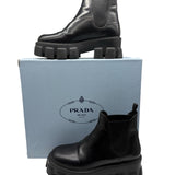 Prada Leather Chelsea Boots Women's Size 39 ~ US 9