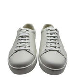 Gucci White Leather Perofrated Ace Size 11.5 ~ US 12 Men's Shoes