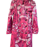 Burberry Nylon Graphic Print Trench Coat Women's Size 38 = US size: S