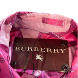 Burberry Nylon Graphic Print Trench Coat Women's Size 38 = US size: S