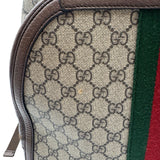 Gucci Tan Coated Canvas Medium Ophidia Unisex Backpack