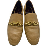 Tory Burch Tan Jessa Goat Leather Loafer Shoe Size 7 Women's Shoes