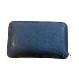 AS IS Gucci Guccissima Zip Wallet