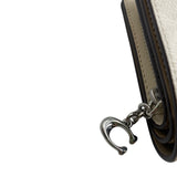 NWT Coach Signature Canvas Snap Wallet