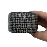 Y2K Christian Dior Resin Houndstooth Bangle