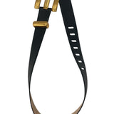 AS IS Balmain Anthem Wide Leather Belt -  Size 80 US 32