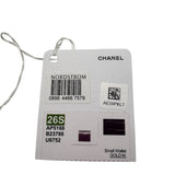 NWT Chanel Classic Embossed Crocodile Small Trifold Flap Wallet