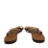 GIVENCHY Leather Flat Slide Sandals Women's 39.5 = US 9.5