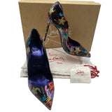 Christian Louboutin Hot Chick 100 Patent Starlight Heels Women's Size 36 = US 6