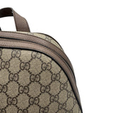 Gucci Tan Coated Canvas Medium Ophidia Unisex Backpack