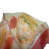 AS IS Chanel Silk Floral Scarf