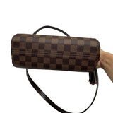 AS IS Louis Vuitton Damier Ebene Croisette Crossbody Purse