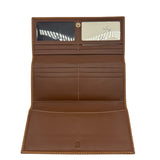Carolina Herrera Leather Printed Continental Wallet