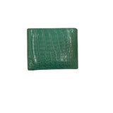 As is - Tiffany & Co. Aqua Men's Alligator Wallets