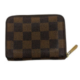Louis Vuitton Damier Ebene Zippy Coin and Card Wallet