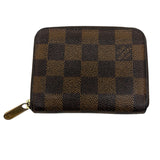 Louis Vuitton Damier Ebene Zippy Coin and Card Wallet
