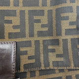 AS IS Fendi Zucca Mamma Tote Shoulder Bag