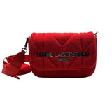 Karl Lagerfeld Paris Voyage Quilted Terry Cloth Crossbody