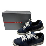 Prada Sport Mesh Leather Trim Sneakers Men's Size 9 ~ US 10