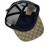 Gucci GG Monogram Tiger Print Baseball Cap