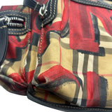 Burberry Graffiti Vintage Check Medium Backpack