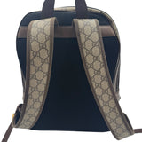 Gucci Tan Coated Canvas Medium Ophidia Unisex Backpack