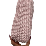Prada Pink Small Raffia Tote Purse