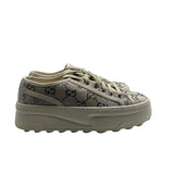 Gucci Tennis 1977 GG Crystal Low Sneakers in Women's size 37/ US 7