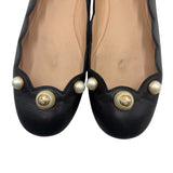 AS IS Gucci Willow Scalloped Flats Women's Size 37.5 ~ US 7.5