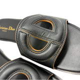 Christian Dior D-Club Slide Sandals Women's 37 = US 7