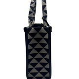 Prada Small Triangle Jacuard Symbole Tote